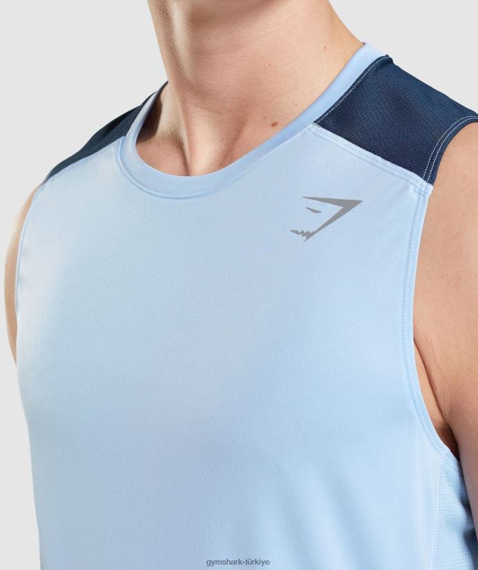 hız geliştirme tankı erkeklerGymshark ay taşı mavisi 02H048903