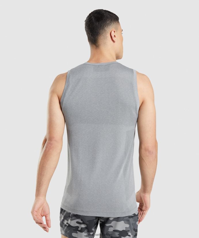 hayati dikişsiz hafif tank erkeklerGymshark kömür grisi marn 02H048962