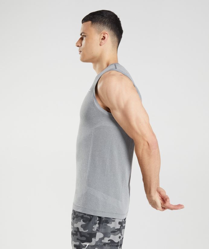 hayati dikişsiz hafif tank erkeklerGymshark kömür grisi marn 02H048962