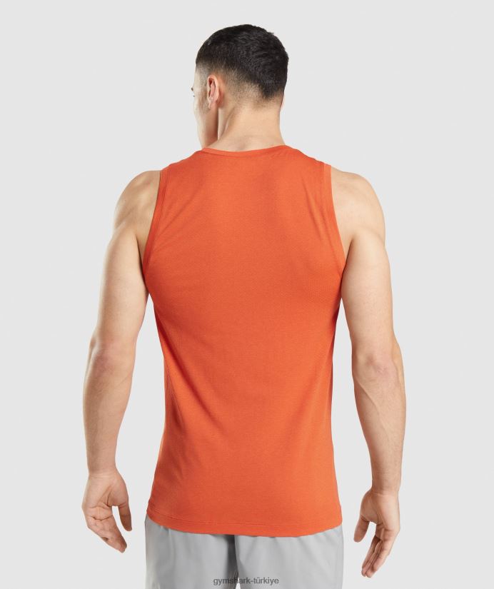 hayati dikişsiz hafif tank erkeklerGymshark papaya portakal marn 02H048900