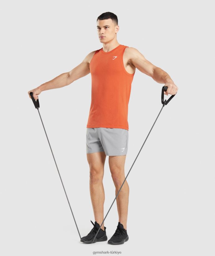 hayati dikişsiz hafif tank erkeklerGymshark papaya portakal marn 02H048900