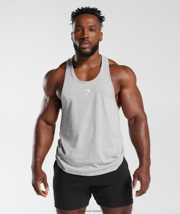 kritik 2.0 kiriş erkeklerGymshark açık gri marn 02H0481002