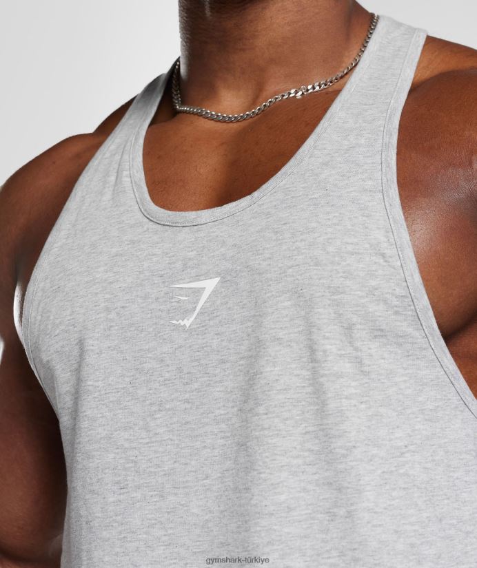 kritik 2.0 kiriş erkeklerGymshark açık gri marn 02H0481002