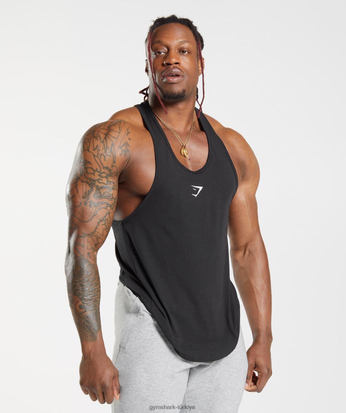kritik 2.0 kiriş erkeklerGymshark siyah 02H048975