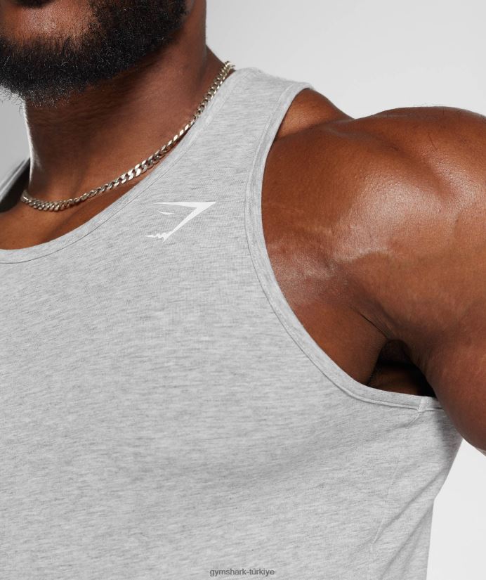 kritik 2.0 tankı erkeklerGymshark açık gri marn 02H048919