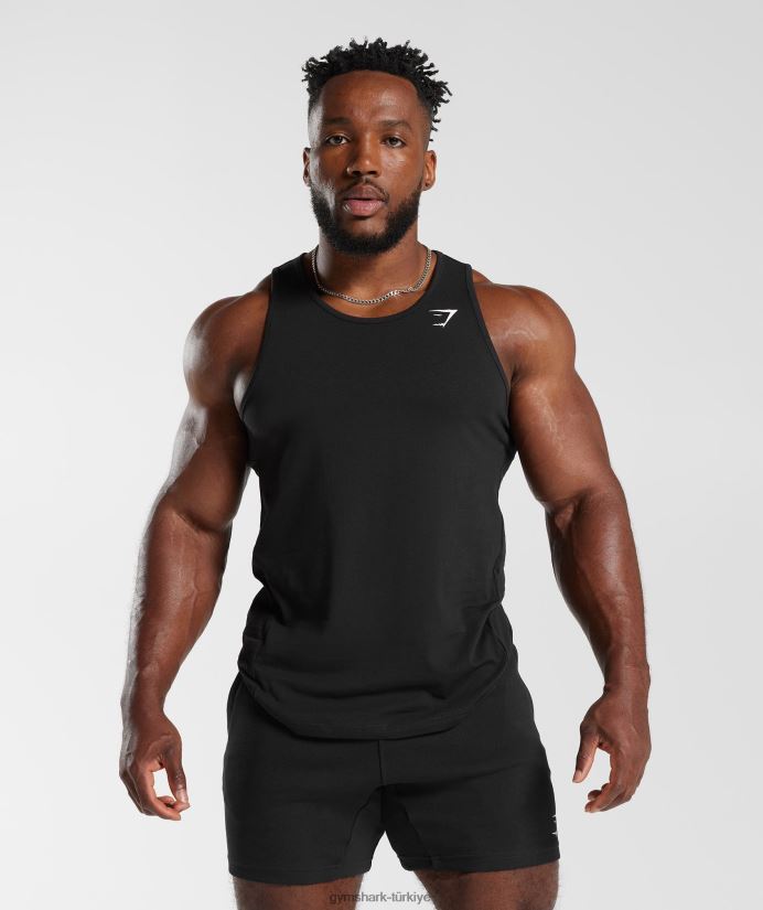 kritik 2.0 tankı erkeklerGymshark siyah 02H048924