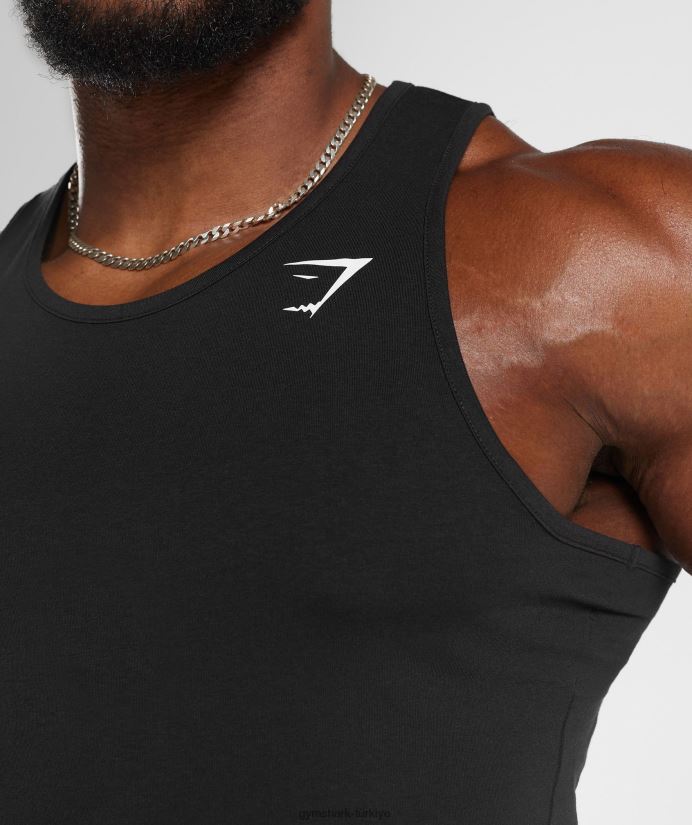 kritik 2.0 tankı erkeklerGymshark siyah 02H048924