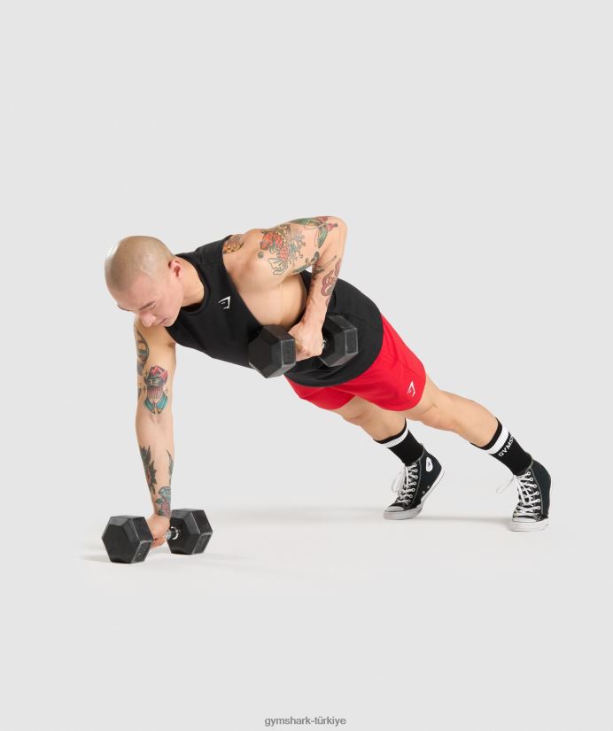 kritik düşme kollu tank erkeklerGymshark siyah 02H048946