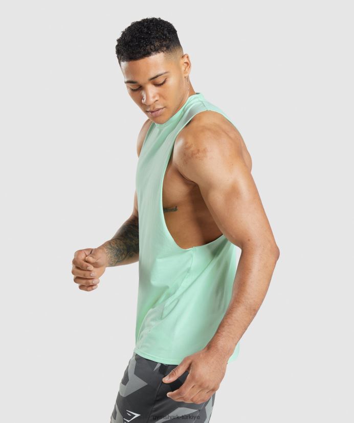 kritik düşme kollu tank erkeklerGymshark turbo mavisi 02H048941