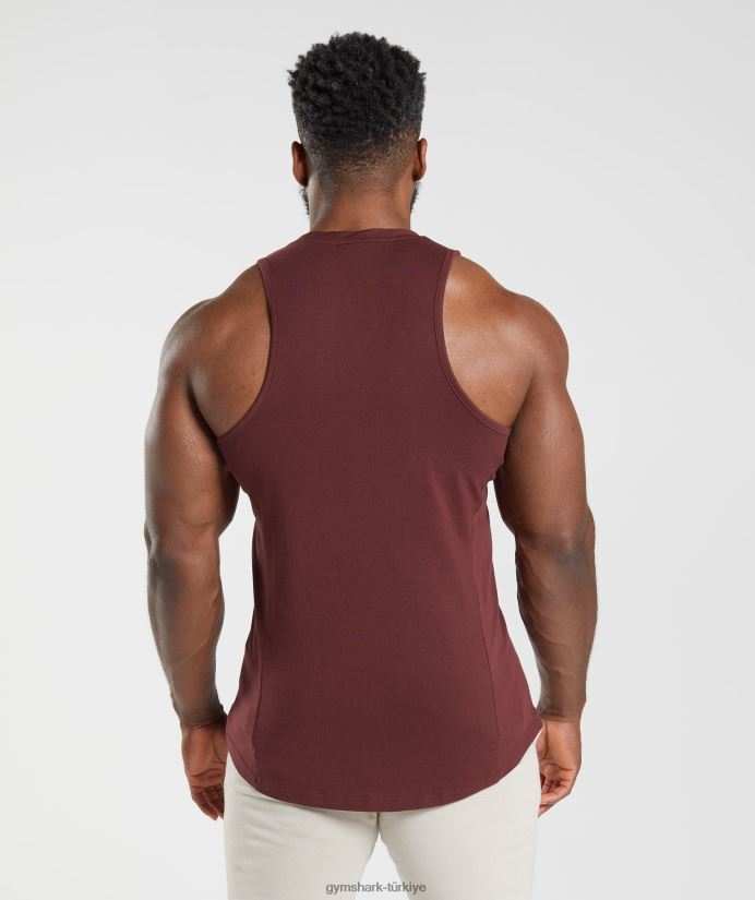 reaksiyon tankı erkeklerGymshark pişmiş bordo 02H048916