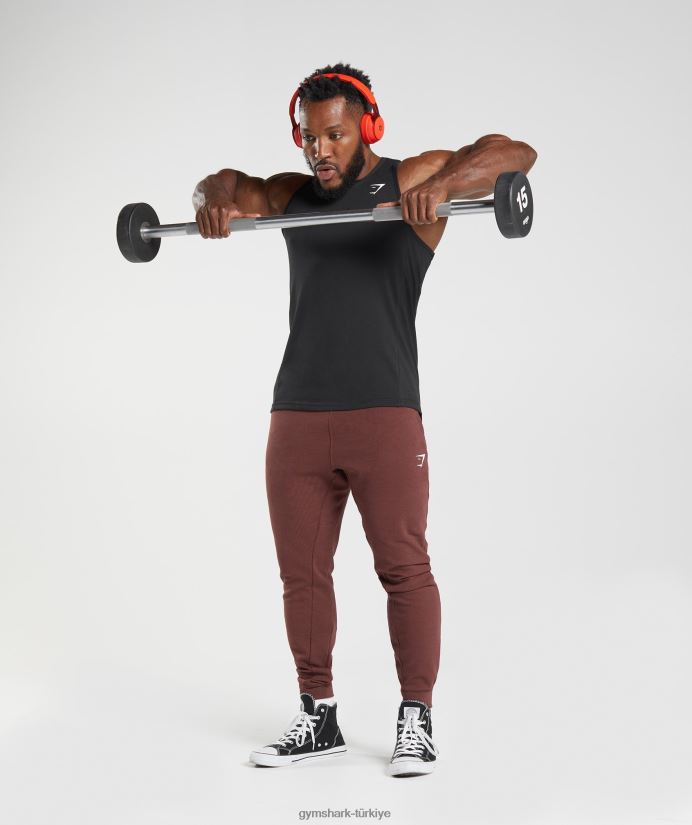 reaksiyon tankı erkeklerGymshark siyah 02H048881