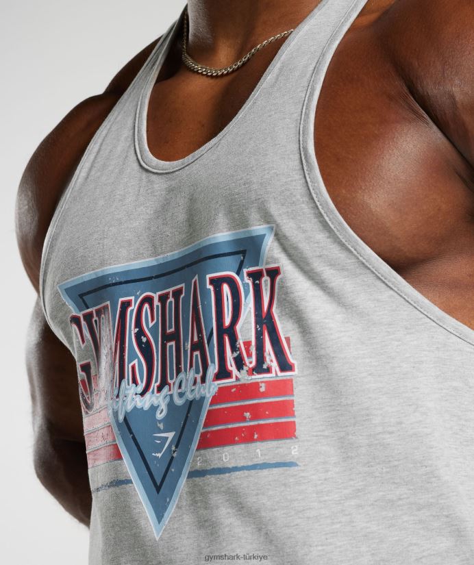 retrodalga kirişi erkeklerGymshark açık gri çekirdekli marn 02H048989