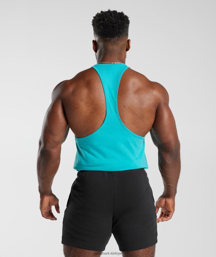 retrodalga kirişi erkeklerGymshark ege mavisi 02H048990