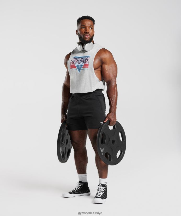 retrowave damla kollu tank erkeklerGymshark açık gri çekirdekli marn 02H048886