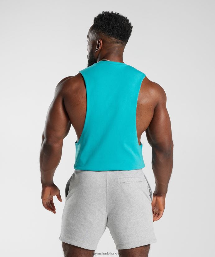 retrowave damla kollu tank erkeklerGymshark ege mavisi 02H048893