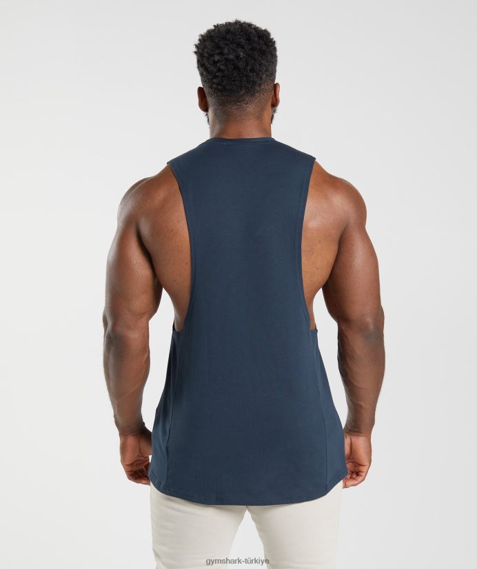 tepki düşürme kolu tankı erkeklerGymshark Donanma 02H048889