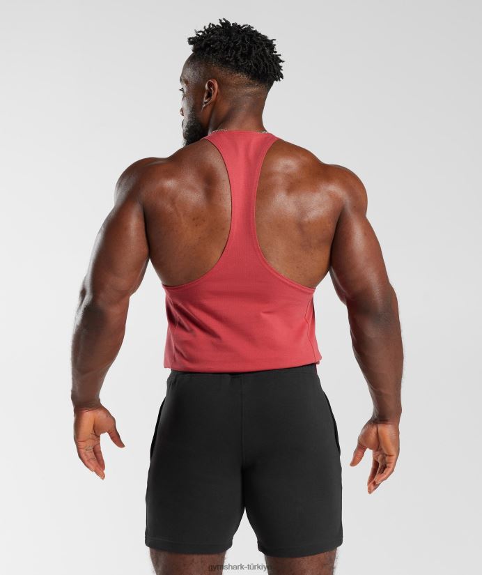 tepki veren kiriş erkeklerGymshark güneşte kurutulmuş kırmızı 02H0481026