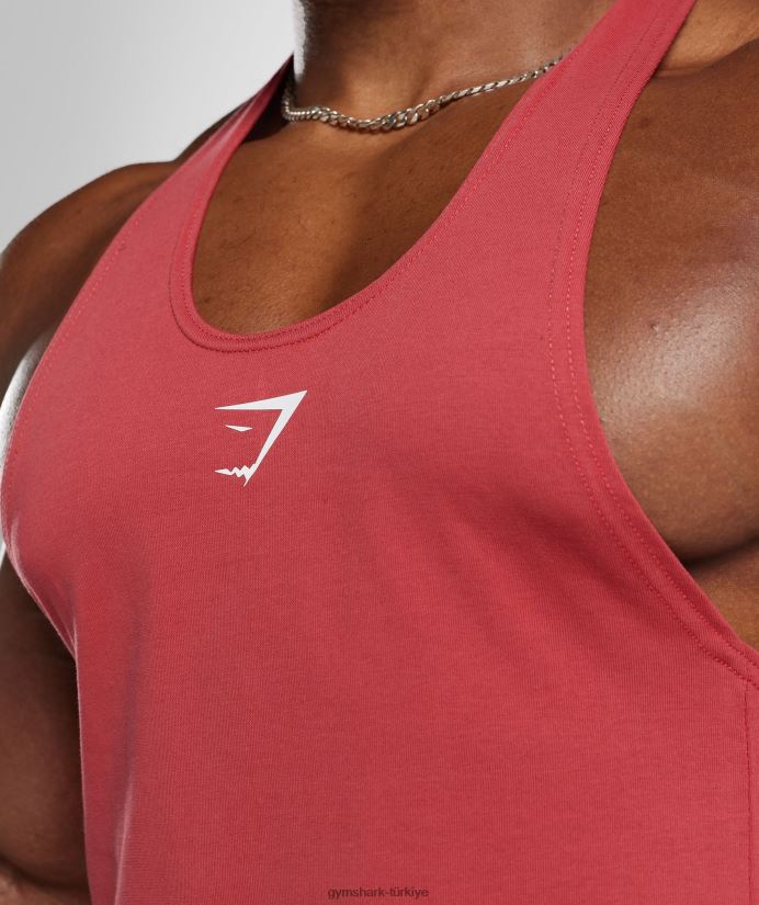 tepki veren kiriş erkeklerGymshark güneşte kurutulmuş kırmızı 02H0481026