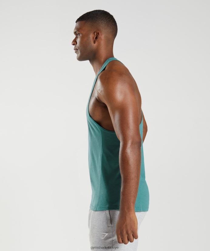 tepki veren kiriş erkeklerGymshark kayrak mavisi 02H048995