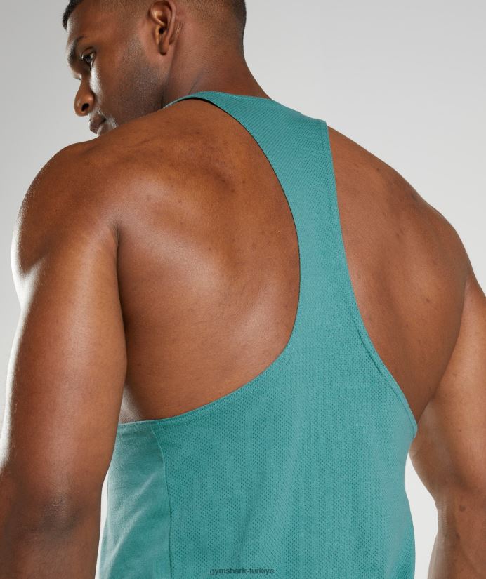 tepki veren kiriş erkeklerGymshark kayrak mavisi 02H048995