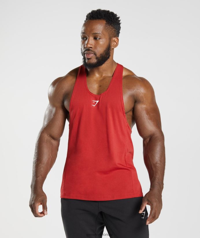 tepki veren kiriş erkeklerGymshark salsa kırmızısı 02H0481023