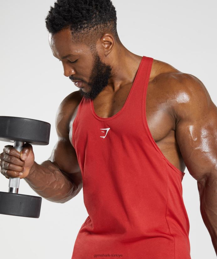 tepki veren kiriş erkeklerGymshark salsa kırmızısı 02H0481023