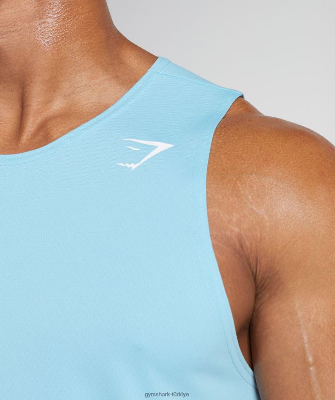 varış tankı erkeklerGymshark buzdağı mavisi 02H048965
