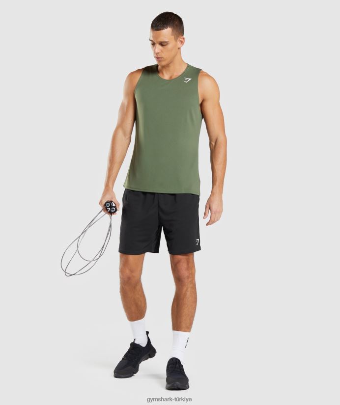varış tankı erkeklerGymshark çekirdek zeytin 02H048892