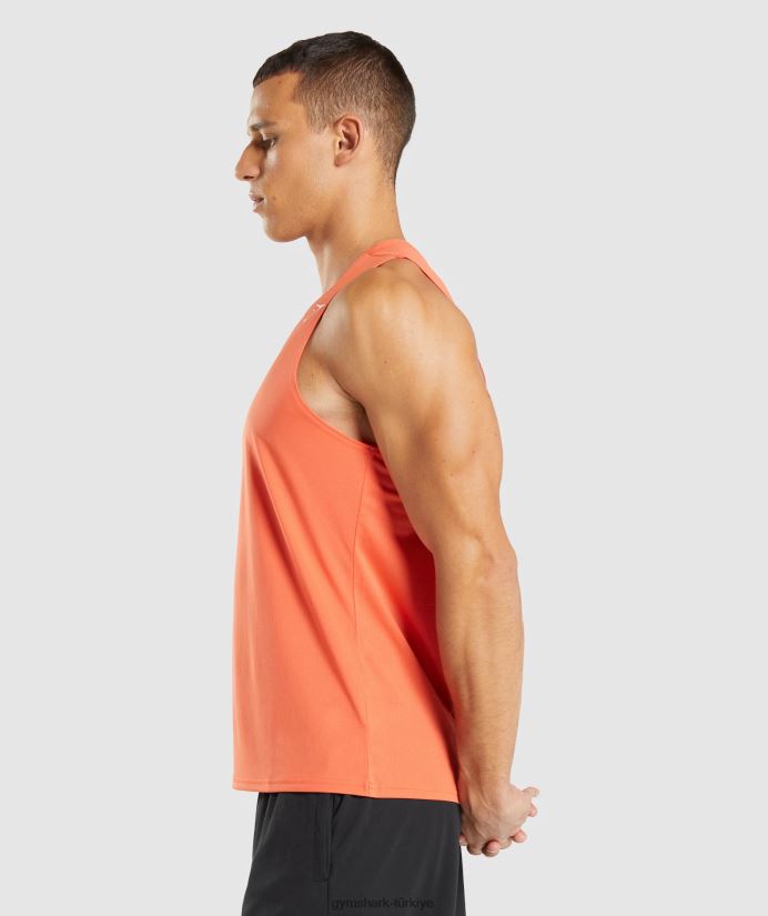 varış tankı erkeklerGymshark papaya portakalı 02H048969