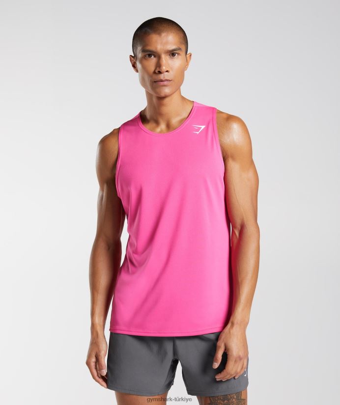 varış tankı erkeklerGymshark parlak fuşya 02H048957