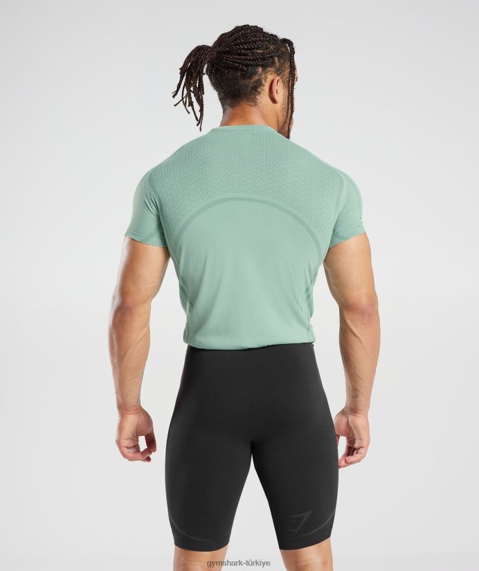 315 dikişsiz tişört erkeklerGymshark don deniz mavisi/mürekkep deniz mavisi 02H048779