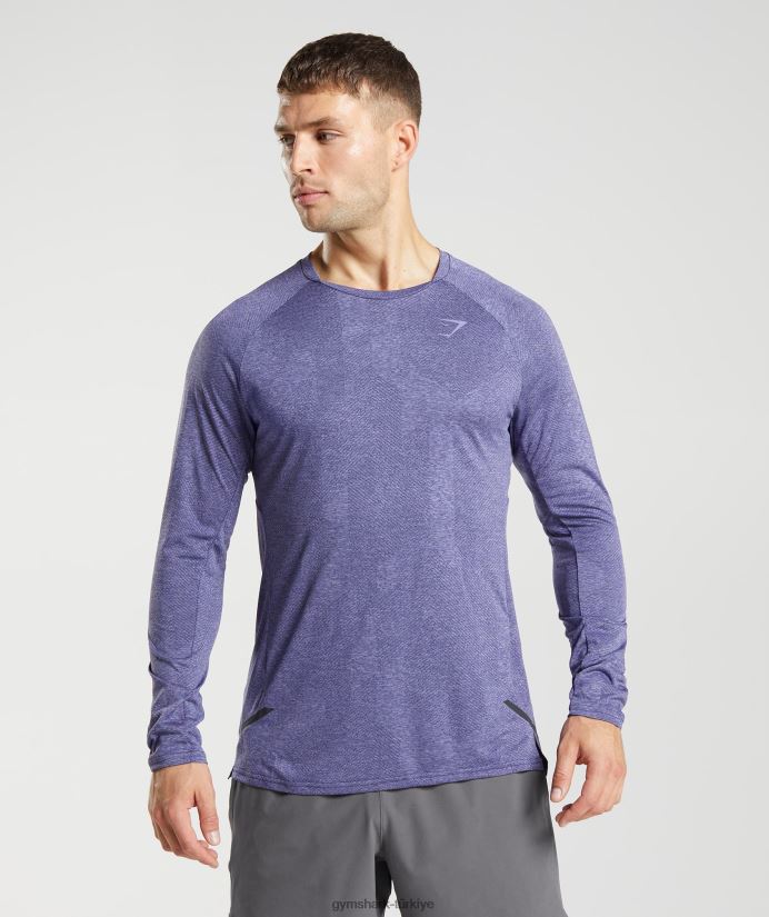 apex uzun kollu tişört erkeklerGymshark neptün moru/kadife mor 02H048707