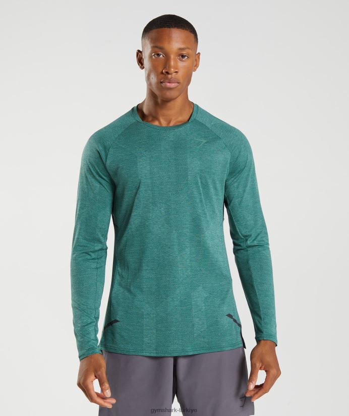 apex uzun kollu tişört erkeklerGymshark orman yeşili/hoya yeşili 02H048608