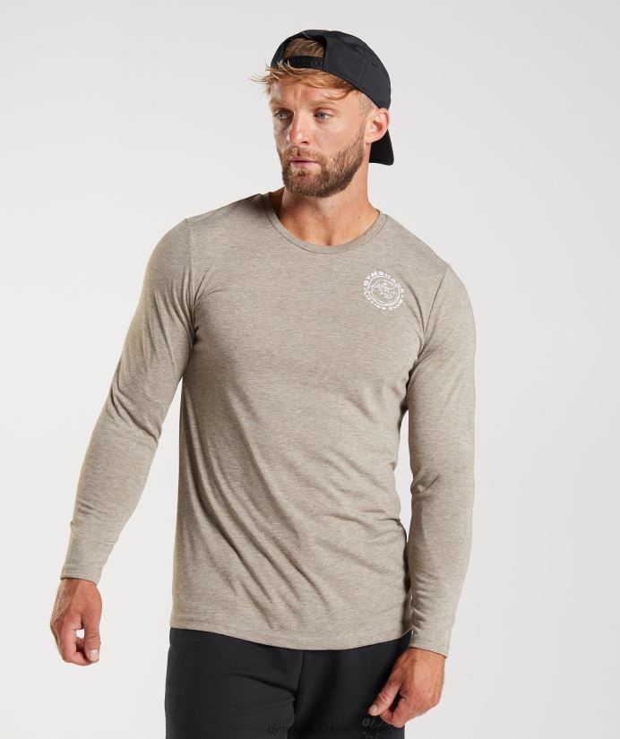 eski uzun kollu tişört erkeklerGymshark kireçtaşı marn 02H048751