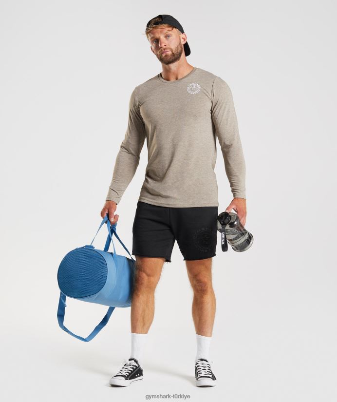 eski uzun kollu tişört erkeklerGymshark kireçtaşı marn 02H048751