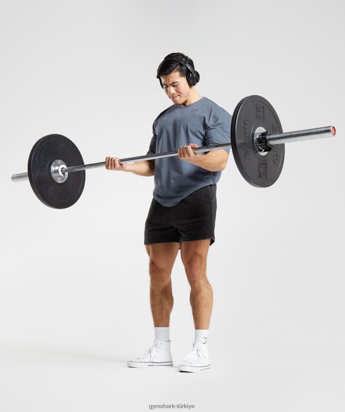 güç tişört erkeklerGymshark akşam mavisi 02H048580