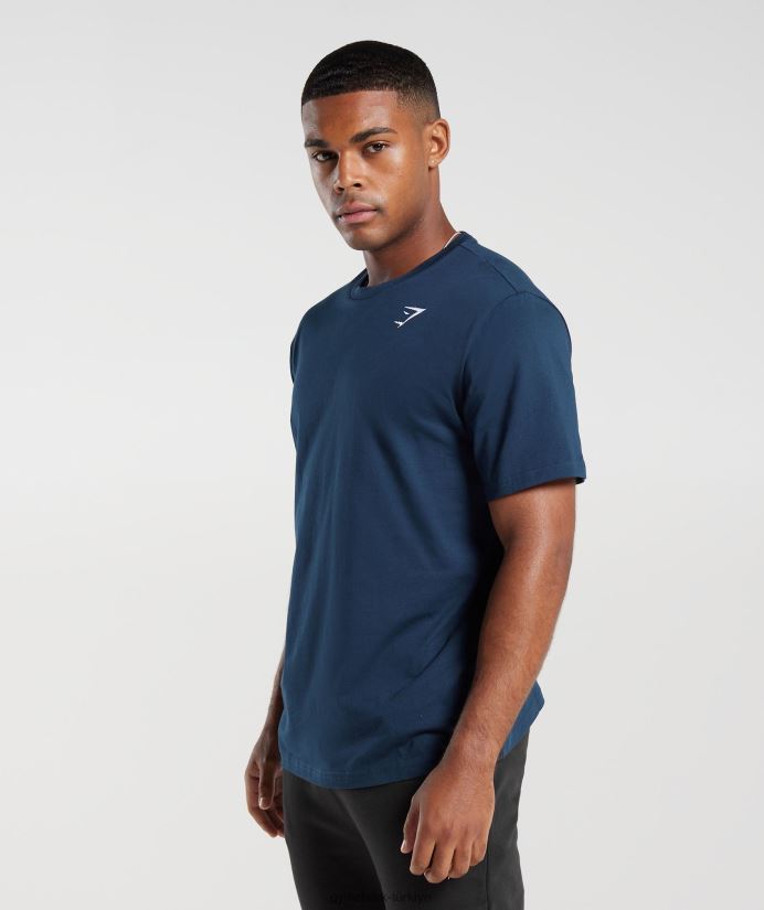 kret tişört erkeklerGymshark Donanma 02H048586