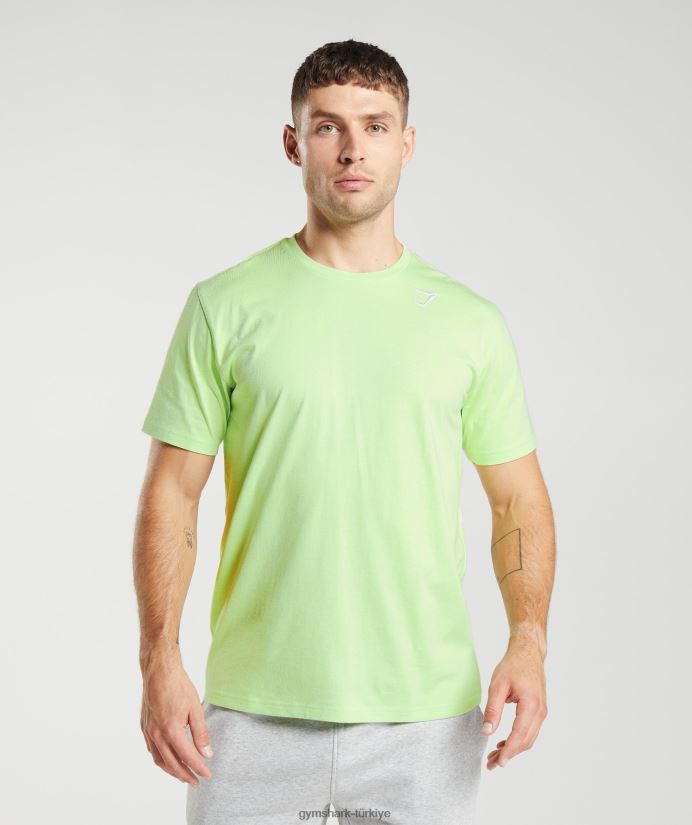 kret tişört erkeklerGymshark kivi yeşili 02H048728
