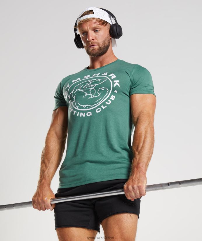 miras tişörtü erkeklerGymshark Hoya yeşili 02H048697