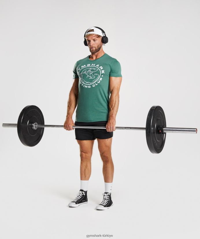 miras tişörtü erkeklerGymshark Hoya yeşili 02H048697