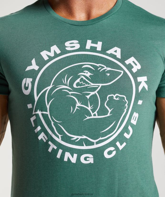 miras tişörtü erkeklerGymshark Hoya yeşili 02H048697