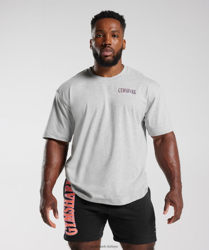 retrowave büyük beden tişört erkeklerGymshark açık gri çekirdekli marn 02H048587