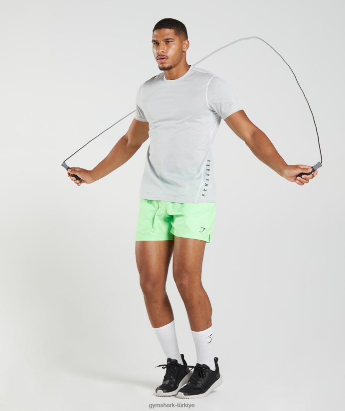 spor tişört erkeklerGymshark beyaz/dumanlı gri kırçıllı 02H048756