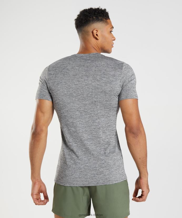 varış kırçıllı tişört erkeklerGymshark siluet grisi/açık gri kırçıllı 02H048660