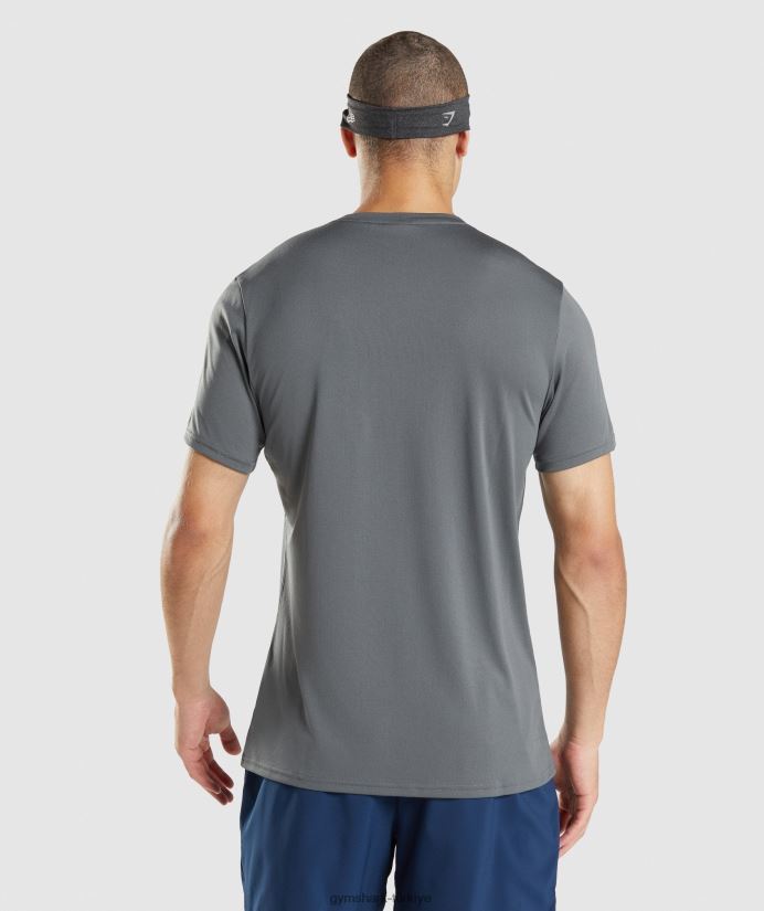 varış tişörtü erkeklerGymshark odun kömürü 02H048743