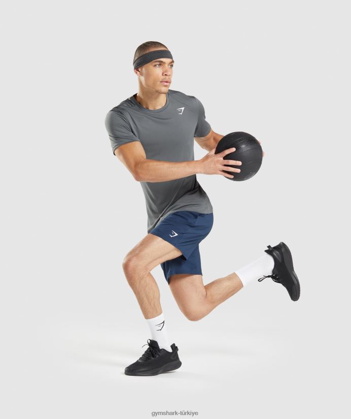 varış tişörtü erkeklerGymshark odun kömürü 02H048743
