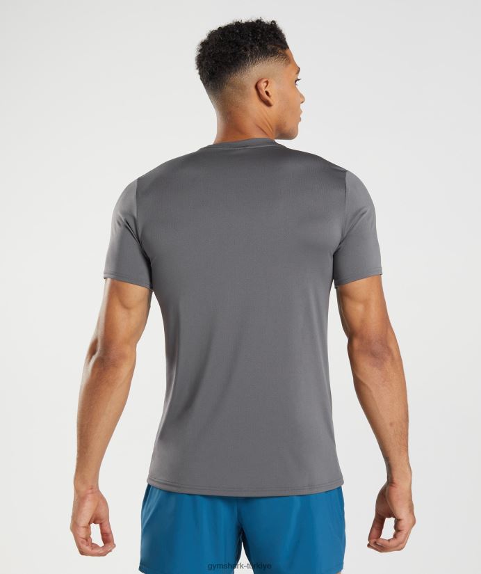 varış tişörtü erkeklerGymshark siluet gri 02H048638
