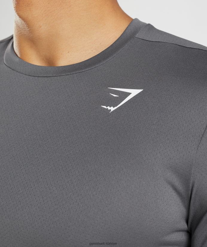 varış tişörtü erkeklerGymshark siluet gri 02H048638