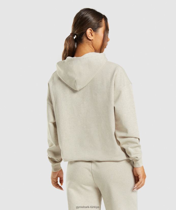 dinlenme günü eşofman üstü kadınlarGymshark bej kırçıllı 02H048411