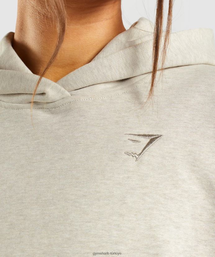 dinlenme günü eşofman üstü kadınlarGymshark bej kırçıllı 02H048411